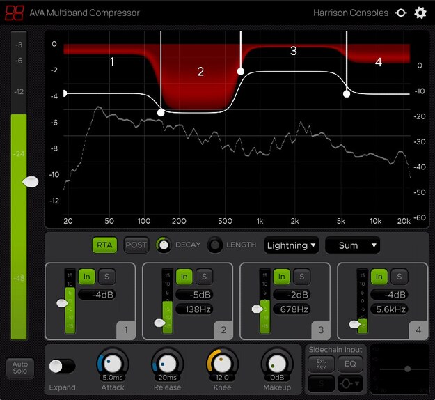 Harrison Consoles Multiband Compressor